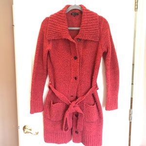 BCBG Maxazria button down long sweater/Women’s